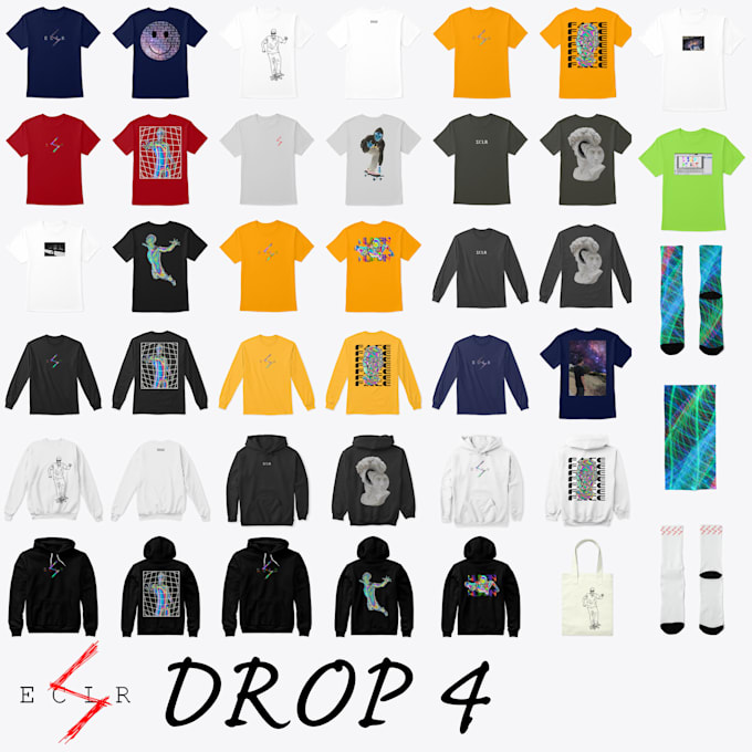 design graphics for your clothing line
