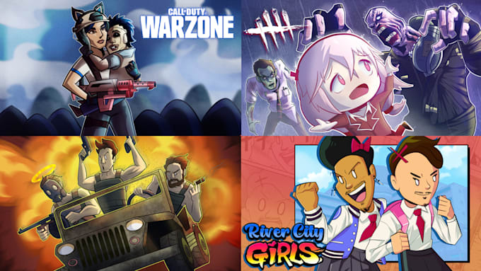 create an eye catching cartoony youtube thumbnail