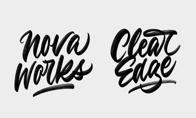 create a handwriting calligraphy brush