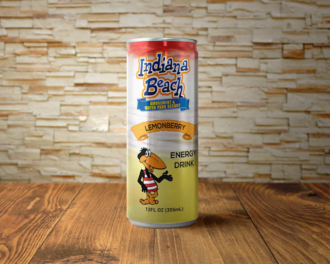 design an aesthetic graphics for your beverage cans or soda can