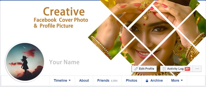 Design professional facebook cover, profile picture and banners by ...