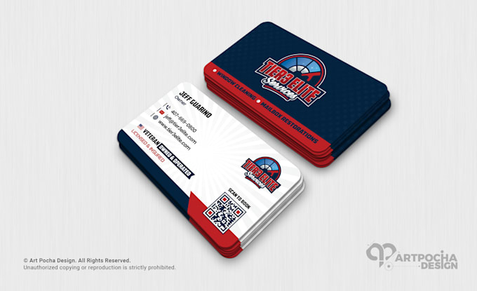 design a professional business card for your business