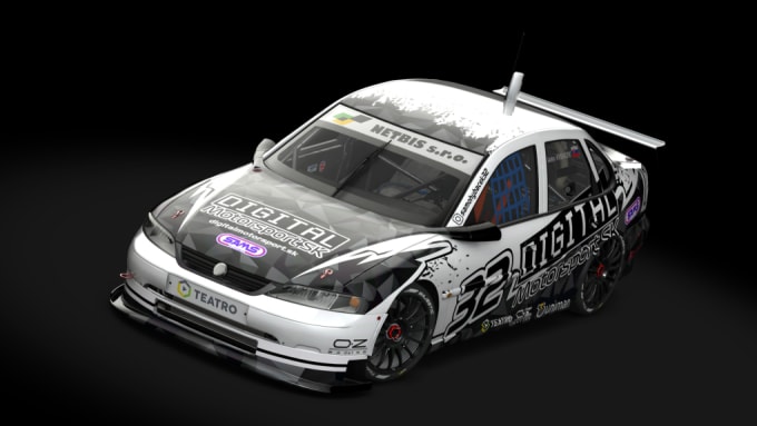 design custom simracing liveries or real car wraps