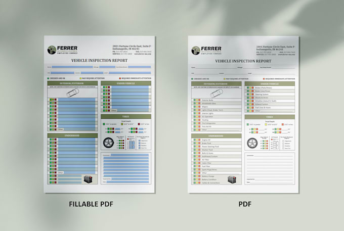 do invoice, order form, checklist, fillable PDF, medical and questionnaire form