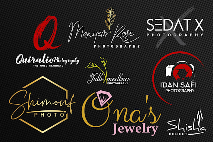 design photography or watermark logo