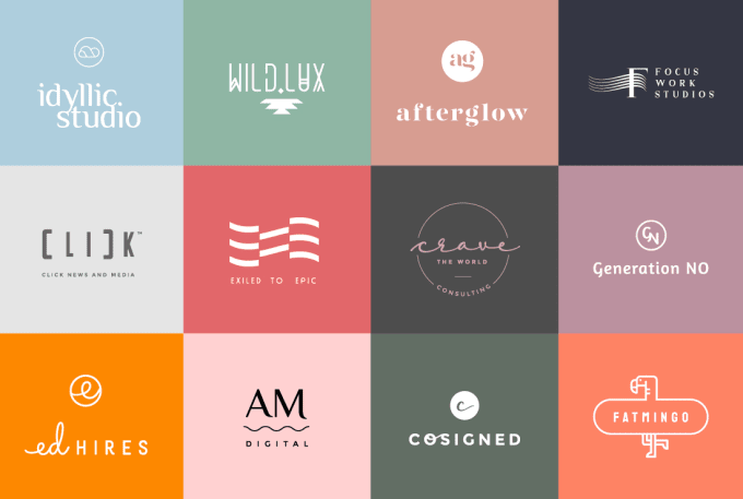 Design minimalist and creative logo by Thezgirl | Fiverr