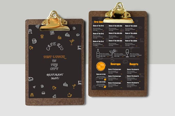 do restaurant menu food menu food flyer