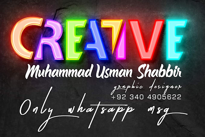 neon logo text creator