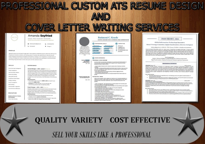 Design and write an eye catching cover letter and resume by Writing ...
