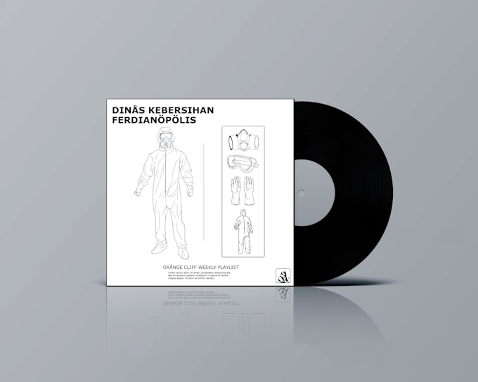 design your album cover art for vinyls and cd