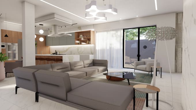 design your residential interior with plans and 3d renders