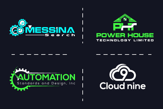 design modern, technology, tech startup, crypto logo