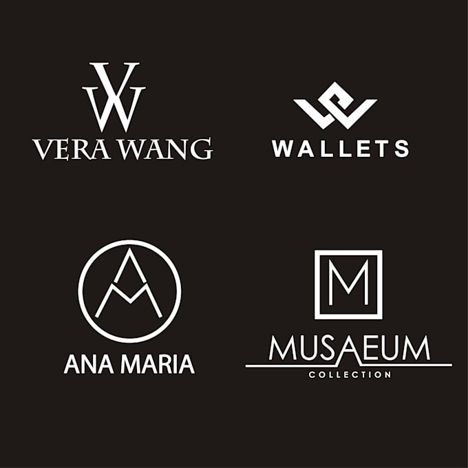design modern initial letters or monogram logo