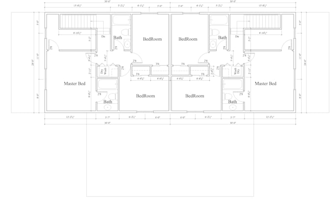 convert hand sketch or image to autocad professional drawing