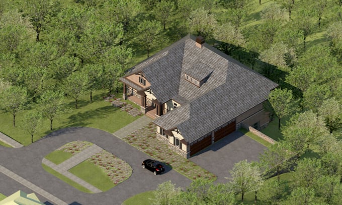 design realistic exterior, interior 3d rendering