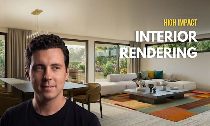create interior design and realistic 3d renderings for homes and commercial