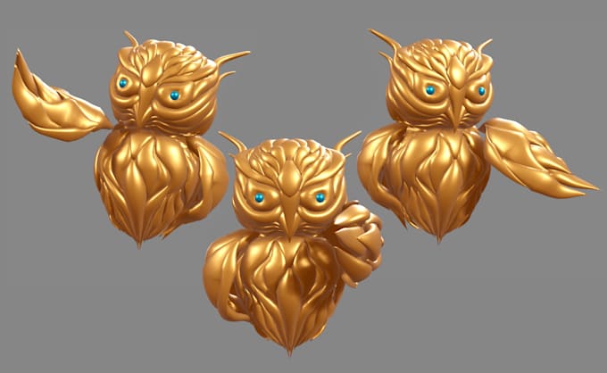 do 3d low poly models of any animal