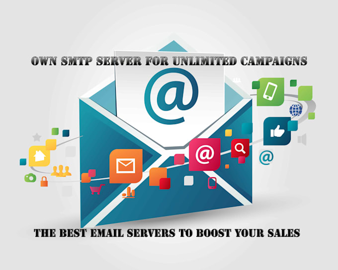 build email SMTP server to send unlimited emails