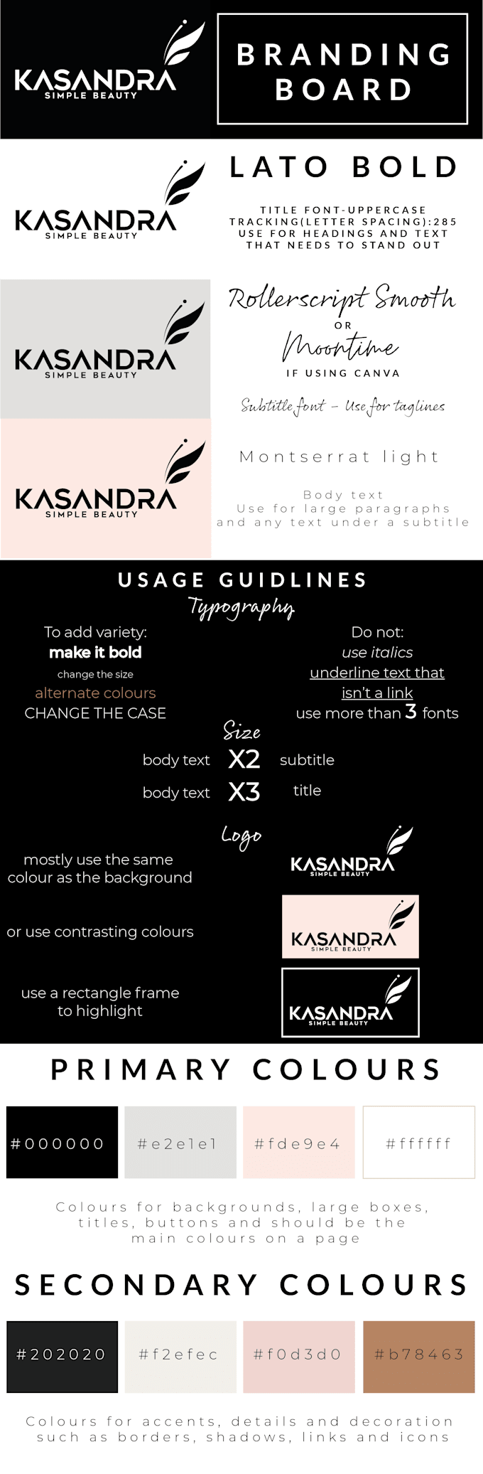 create a comprehensive branding guidelines presentation