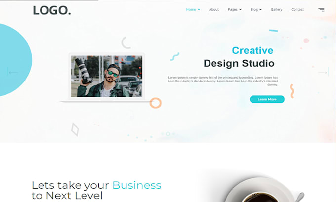 write custom html, css, javascript or jquery code for your websites