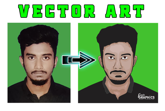 Make vector art of your photo by Femtographics | Fiverr