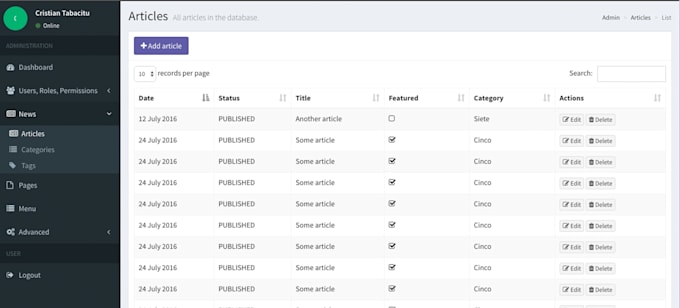 do laravel ecommerce shopping site
