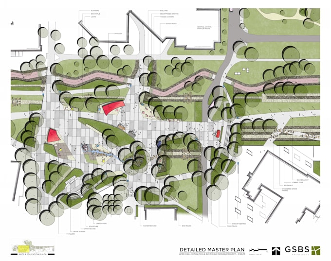 professionally draw map illustration or site plan