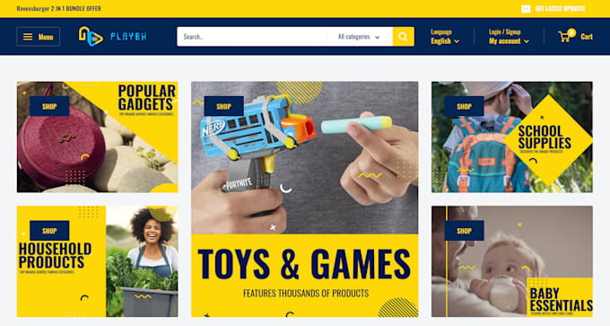 develop a shopify multi vendor ecommerce marketplace