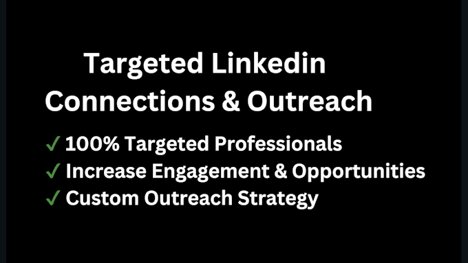 get you connected with your targeted linkedin connections