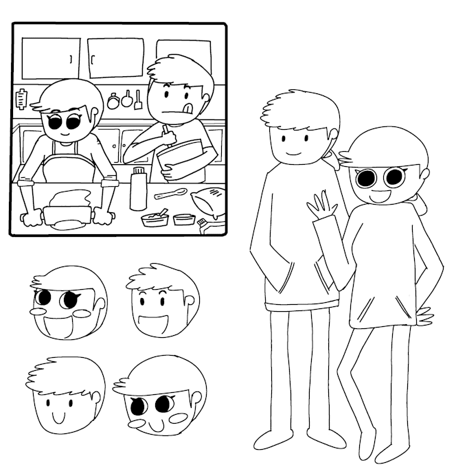 draw character design for your mascot icon logo and etc