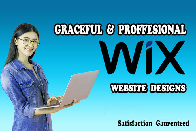 create astonishing social media designs and wix website