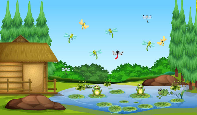 make amazing children book illustration