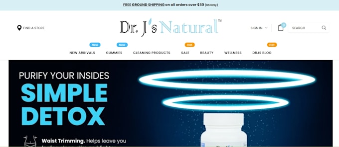 build a professional shopify ecommerce website