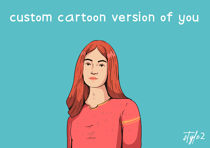 turn your photo into a fun and unique cartoon portrait, perfect for gifts