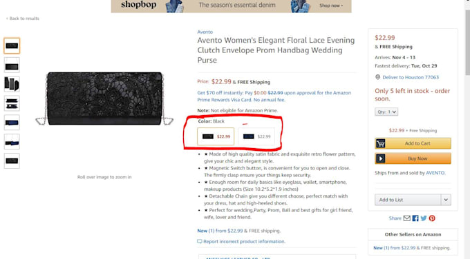 create your amazon listing and product variation for amazon walmart