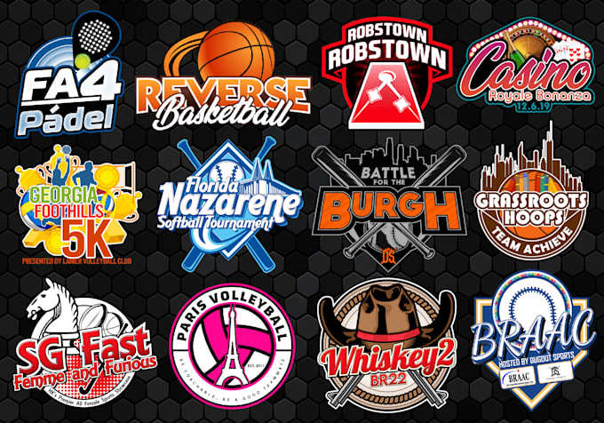 create stunning sports, team, gaming or sport event logo design
