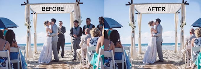 Erase people from background by Quality4all | Fiverr