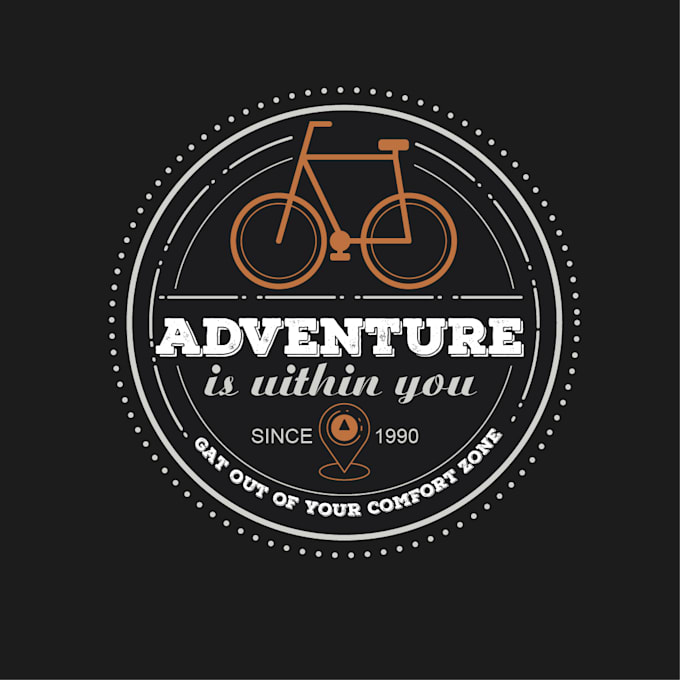 make a vintage adventure logo for you