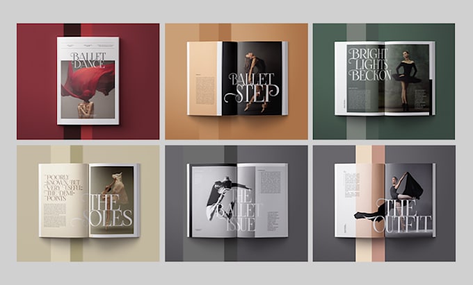 design magazine, brochure, catalog