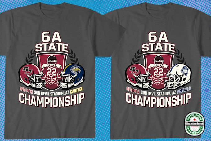 create or redesign team t shirts
