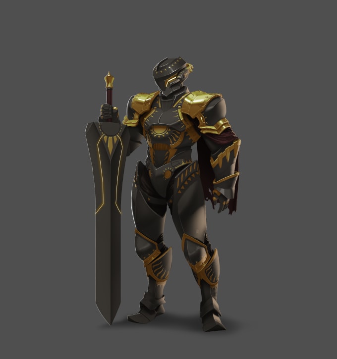 illustrate your mecha, robot and armored characters