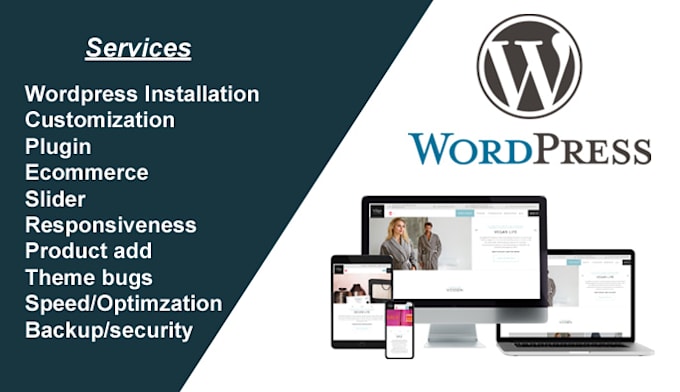design and develop a stunning wordpress website