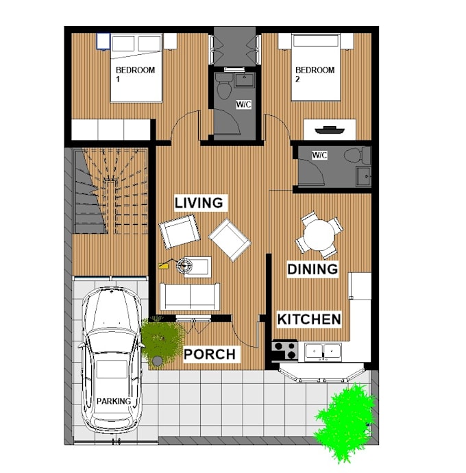 design a house plan using cad software