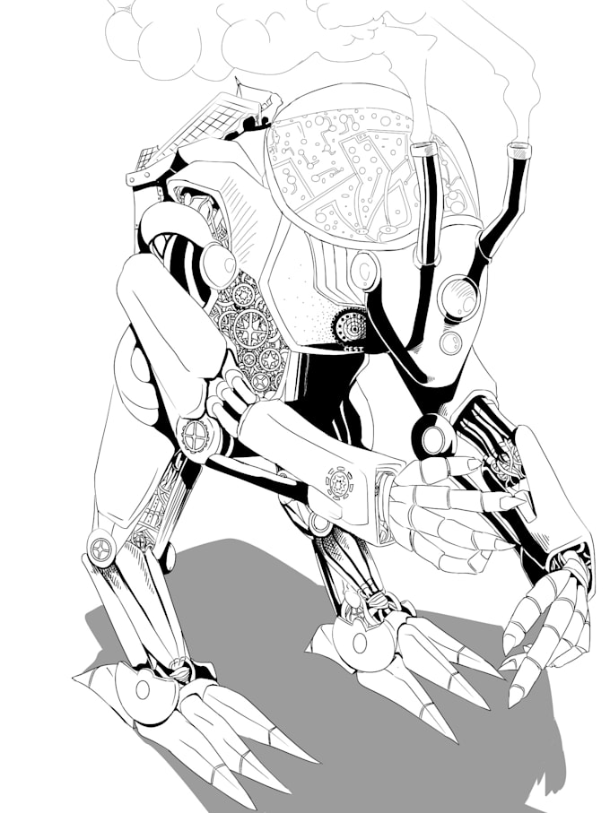 draw t shirt art for you