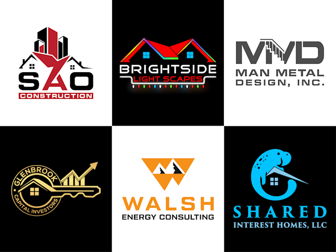 do construction, company, real estate, logo design, redesign, branding
