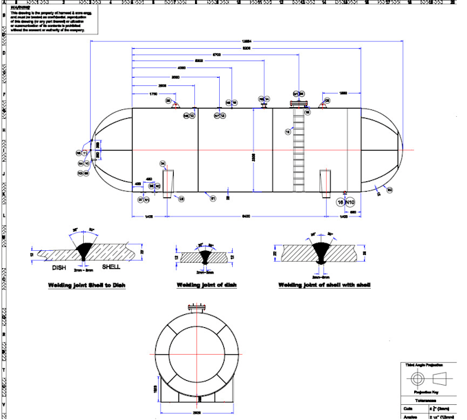 make civil and mechanical drawings