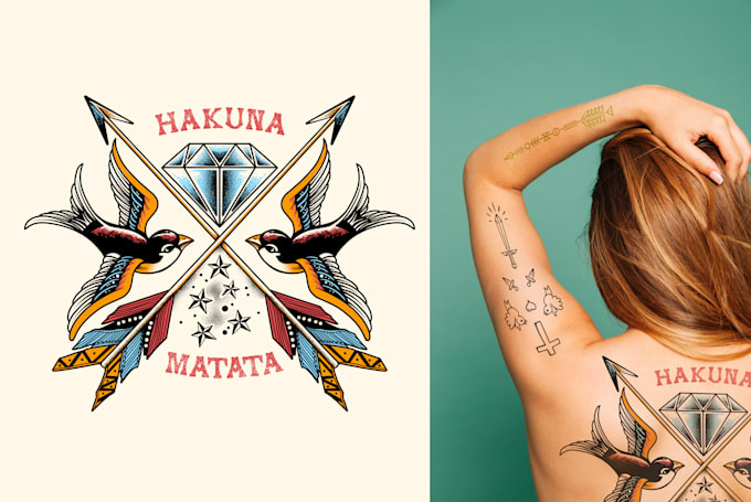 draw amazing custom tattoo design
