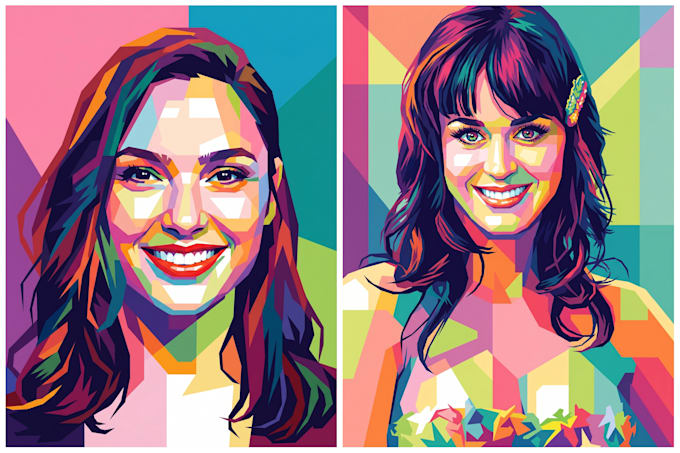 draw awesome wpap pop art portrait