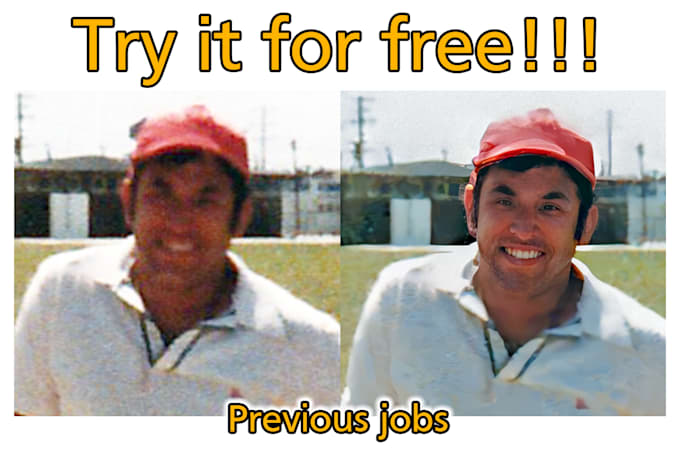 enhance face image quality on your photos try it for free