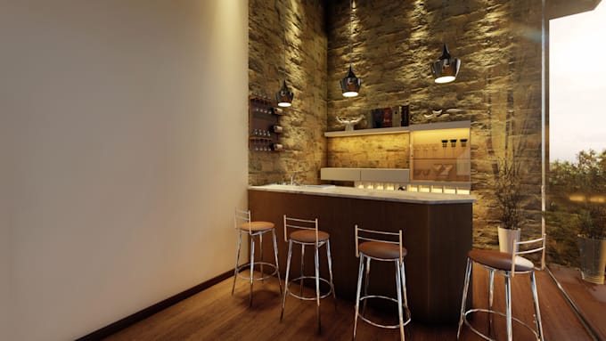 design your restaurant, bar area and pub